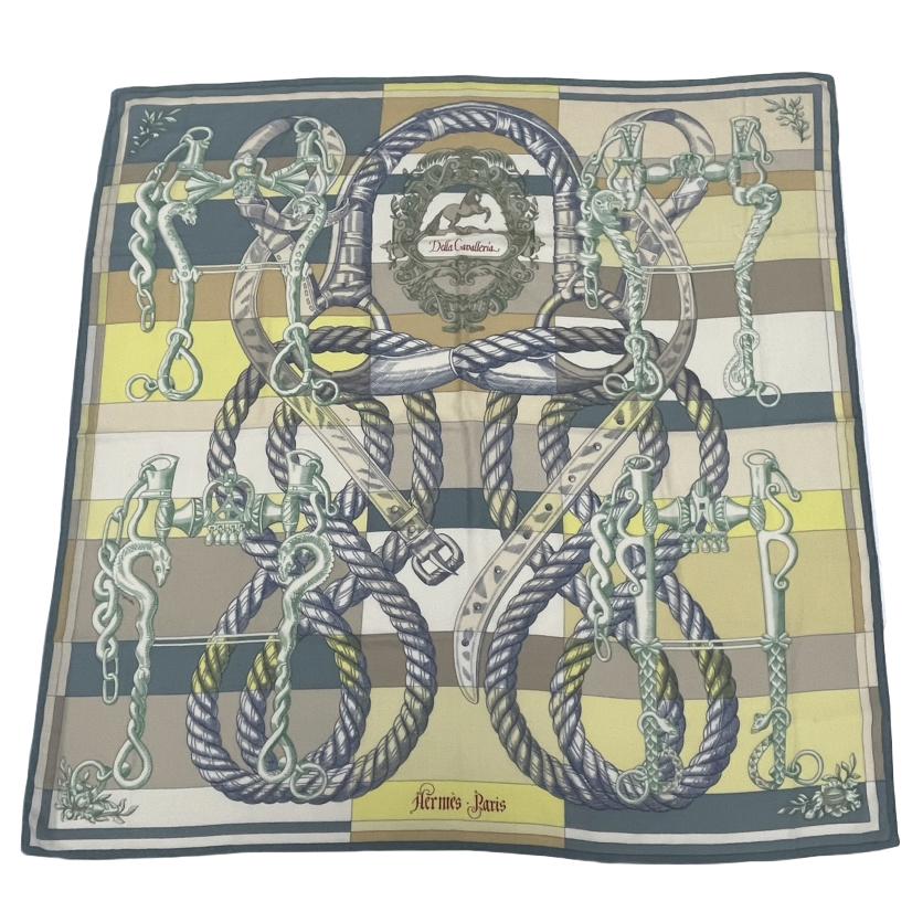楽天市場】美品 HERMES エルメス カレ90 Della Cavalleria