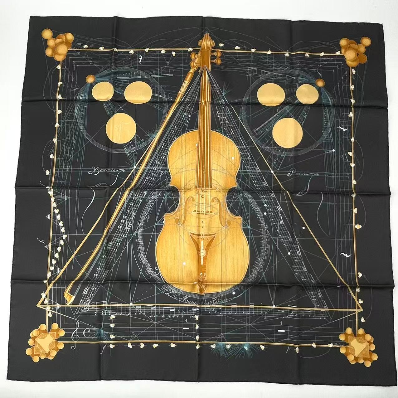 楽天市場】HERMES エルメス 希少 カレ90 La Musique des Spheres