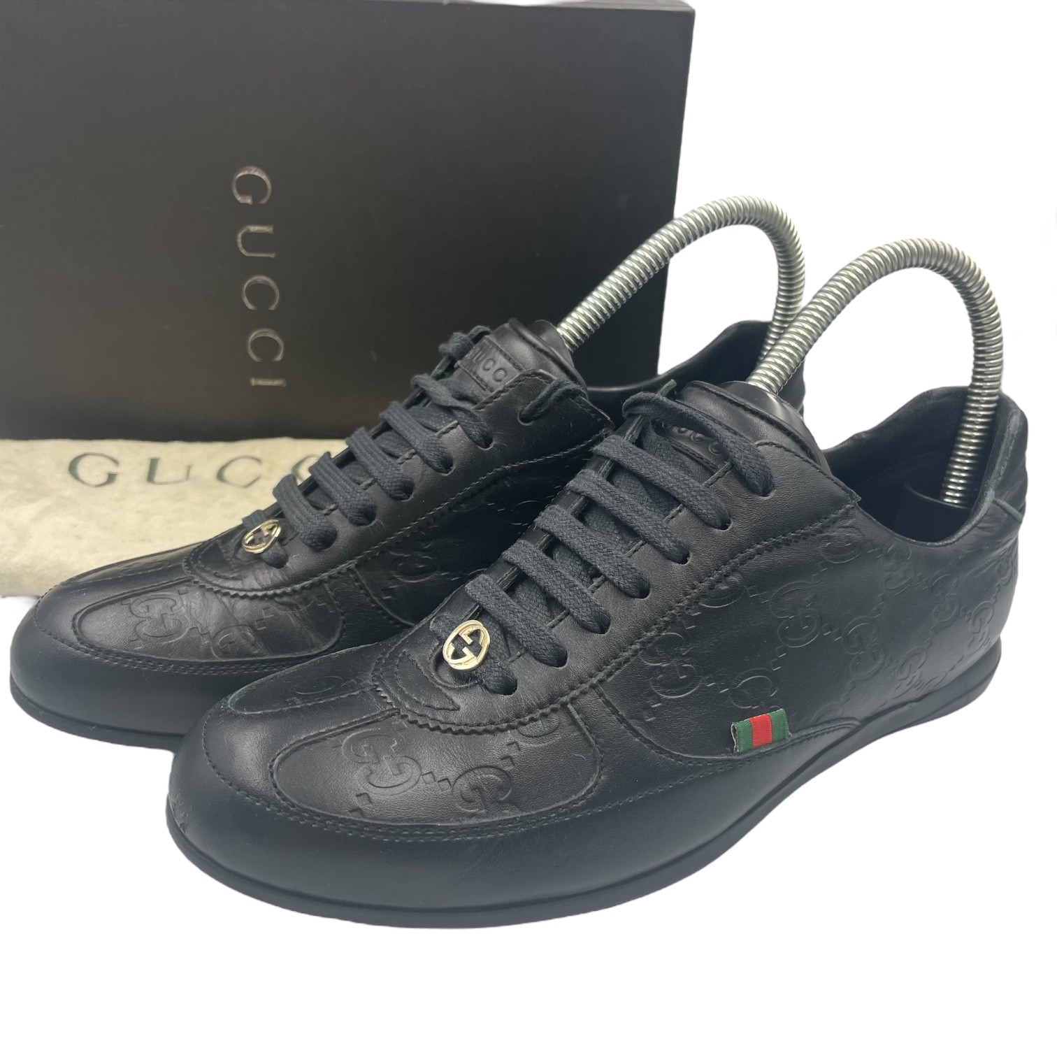 美品✨ グッチ GGスプリーム シェリーライン メンズ スニーカー 28cm相当 Yahoo!オークション -「グッチ シェリーライン スニーカー」の落札相場