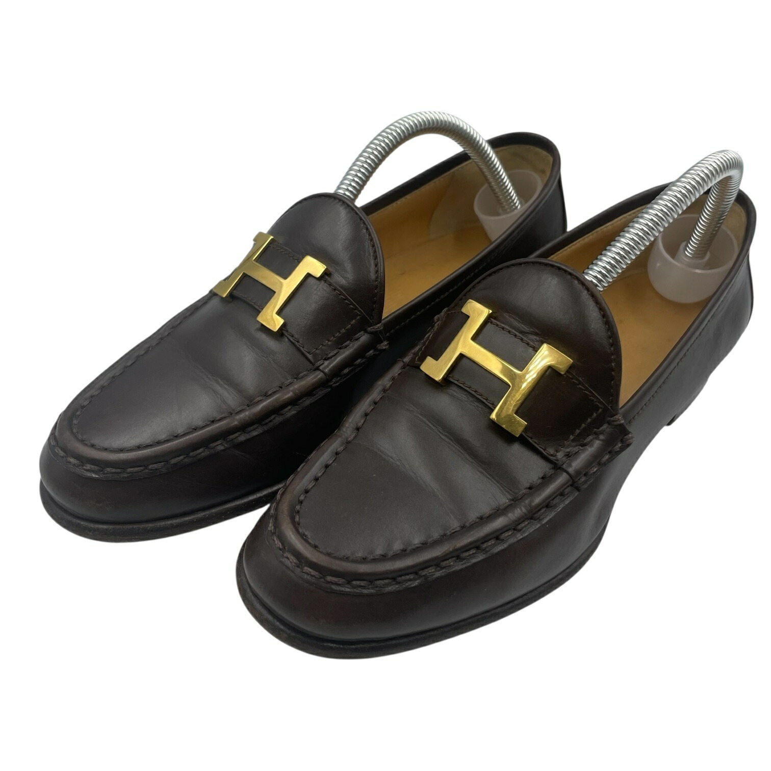 楽天市場】HERMES エルメス コンスタンスローファー Hロゴ