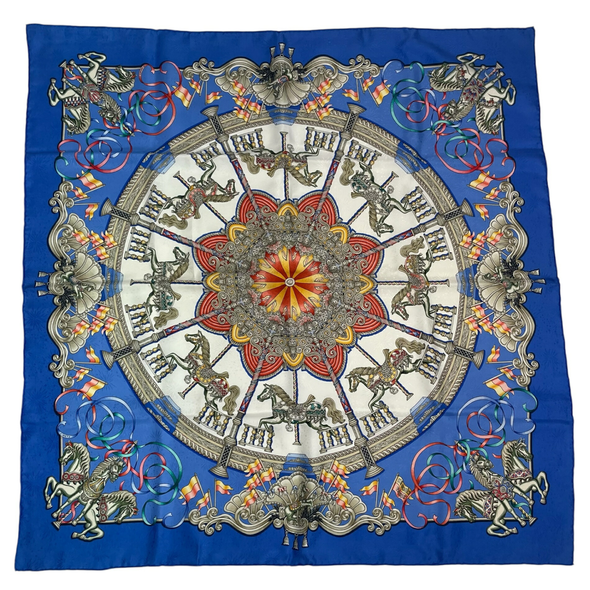 楽天市場】エルメス 未使用 スカーフ HERMES スカーフ カレ90 シルク