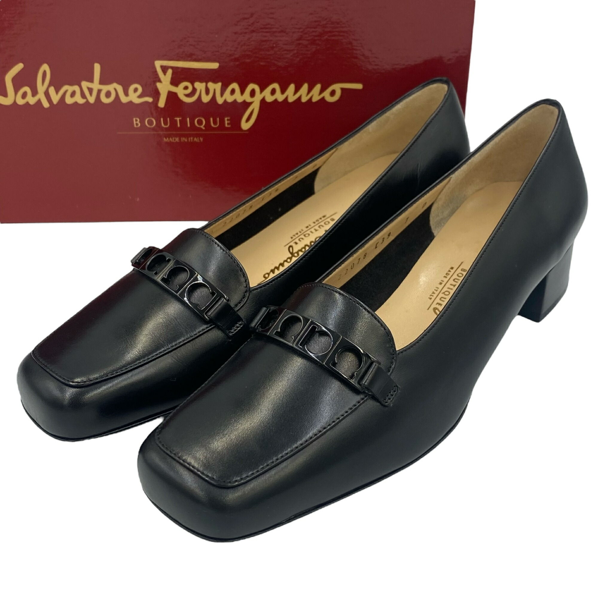 【未使用】Salvatore Ferragamoフェラガモ ガンチーニローファー 美品Ferragamo フェラガモ Ferragamo フェラガモ ガンチーニ