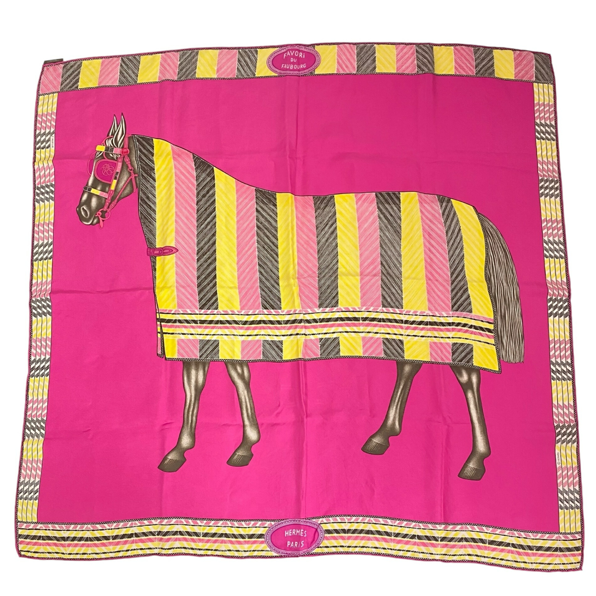 楽天市場】極美品 HERMES エルメス スカーフ カレ90 ポリフィルの夢想