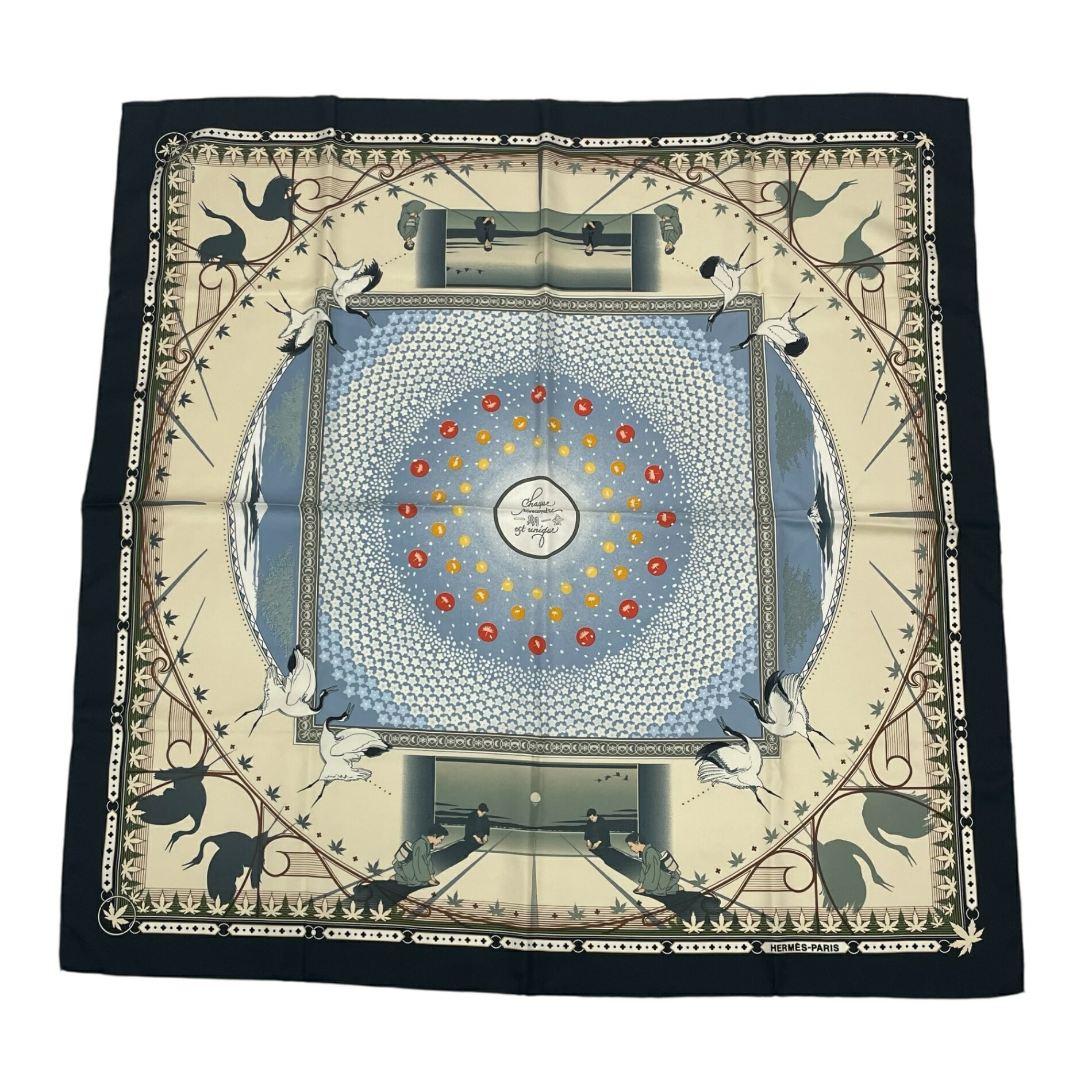 楽天市場】エルメス HERMES カレ90 CHAQUE RENCONTRE EST UNIQUE