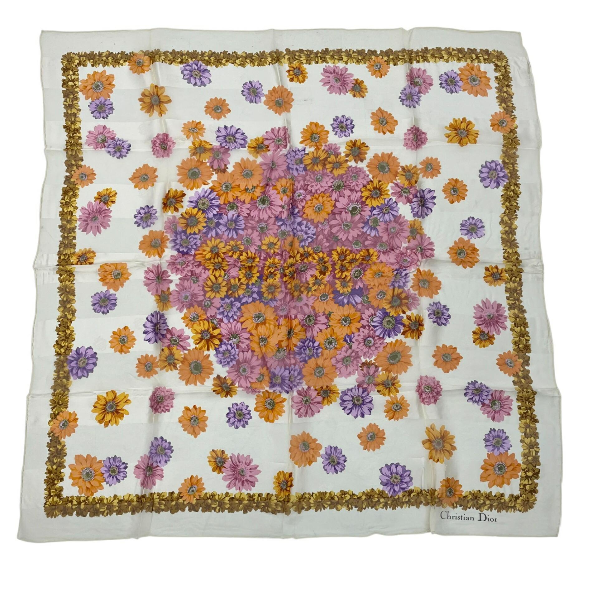 楽天市場】美品 Christian Dior クリスチャン ディオール スカーフ