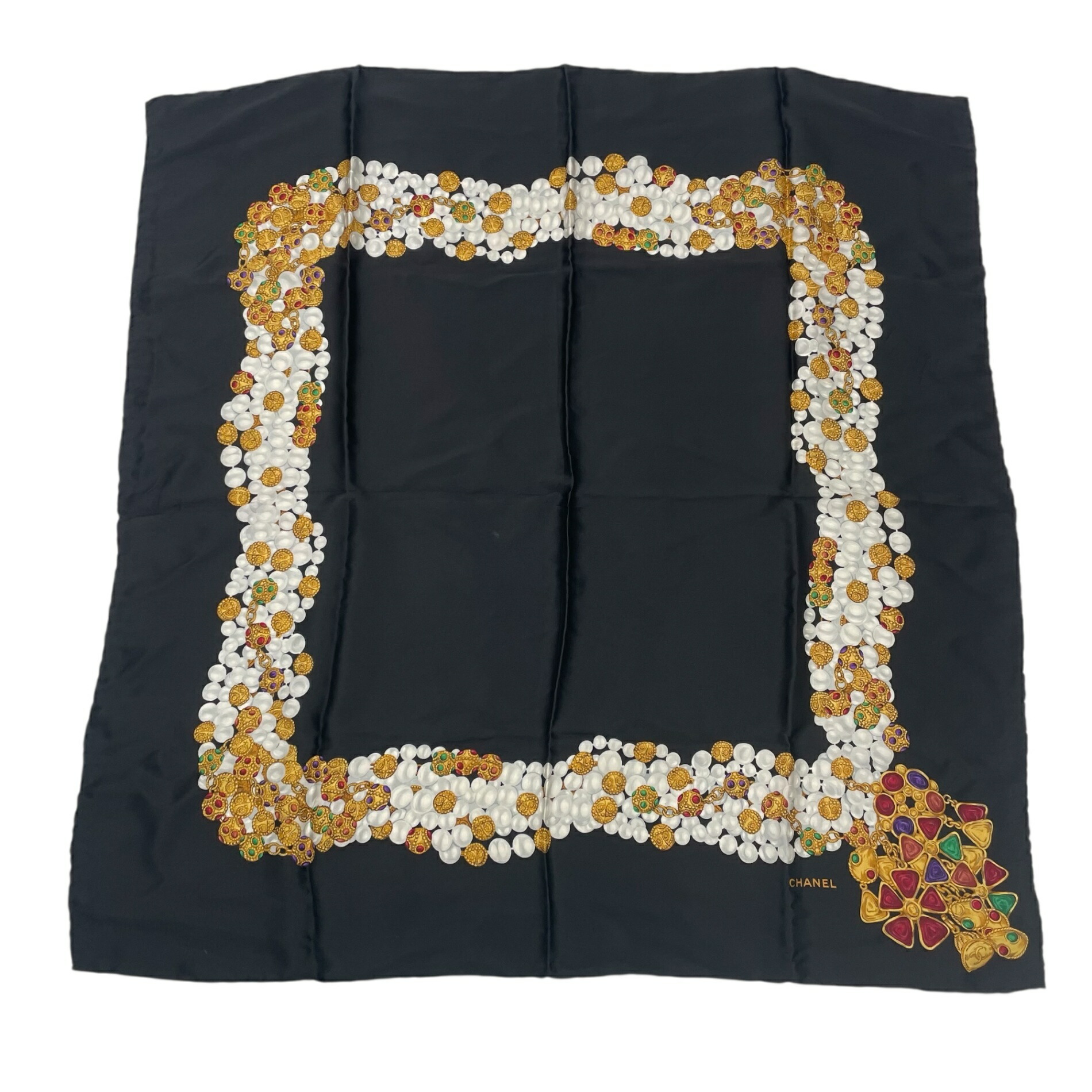 楽天市場】【本物保証】 【京都屋質店】【CHANEL シャネル】スカーフ