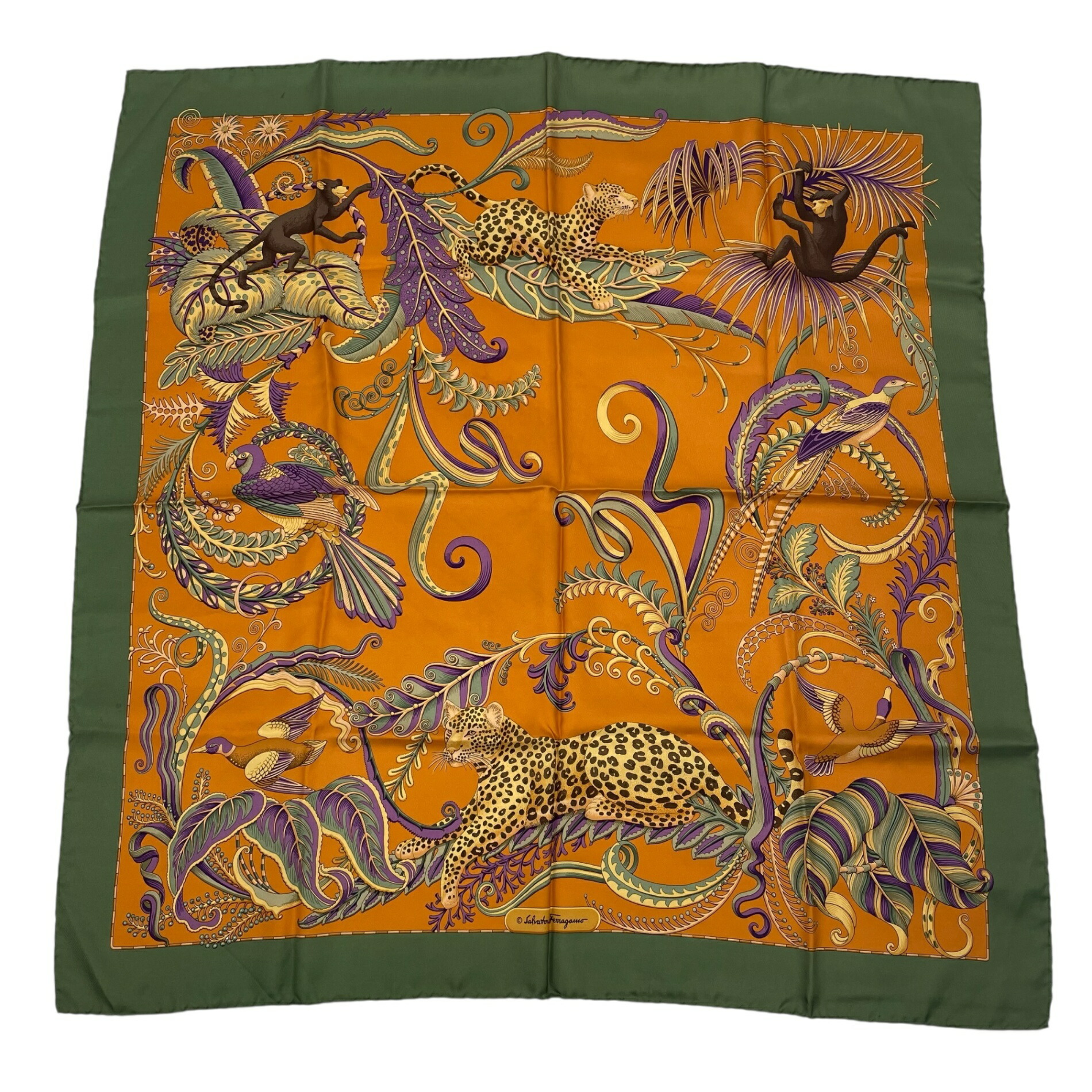 新品未使用 サルバトーレフェラガモ 多様な模様のスカーフ 中古・古着通販】Salvatore Ferragamo (サルヴァトーレ フェラガモ