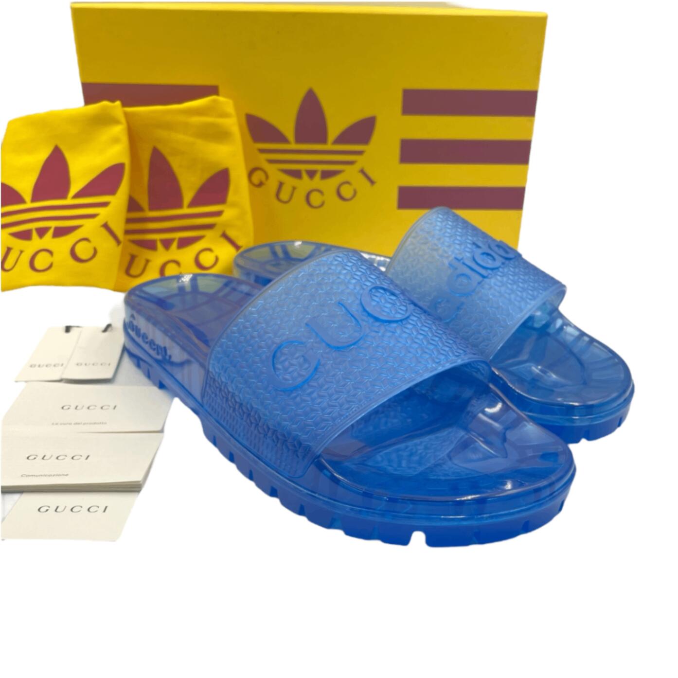 GUCCI × adidas コラボ スライド シャワー サンダル7 楽天市場】グッチ サンダル シャワーサンダル アディダス コラボ GUCCI