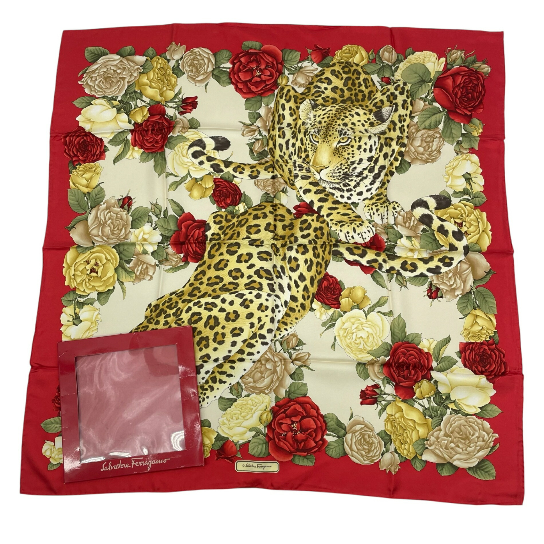 楽天市場】SALVATORE FERRAGAMO フェラガモ スカーフ 31 1595