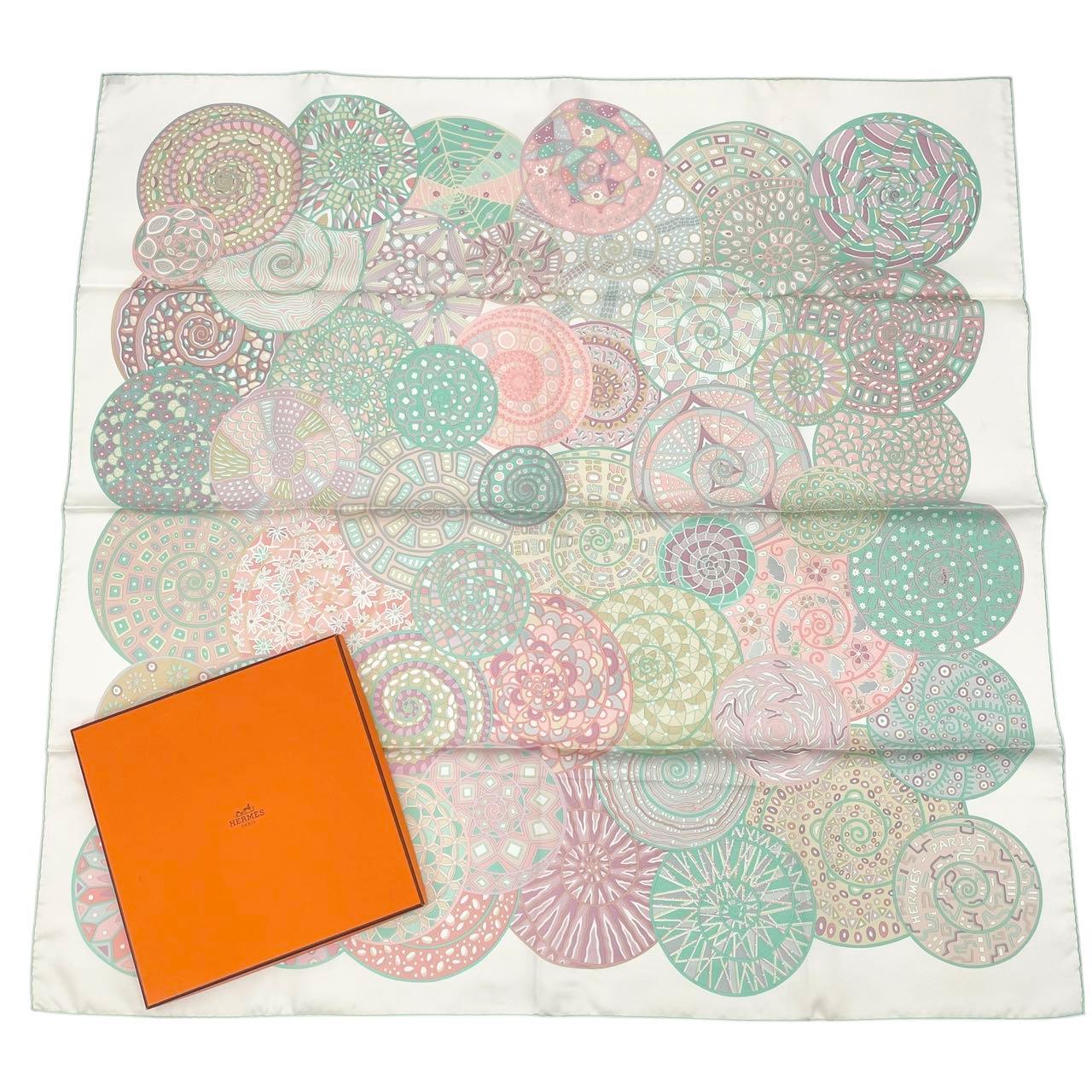 楽天市場】【新品】 エルメス スカーフ カレ60 ロボカバール ダブル