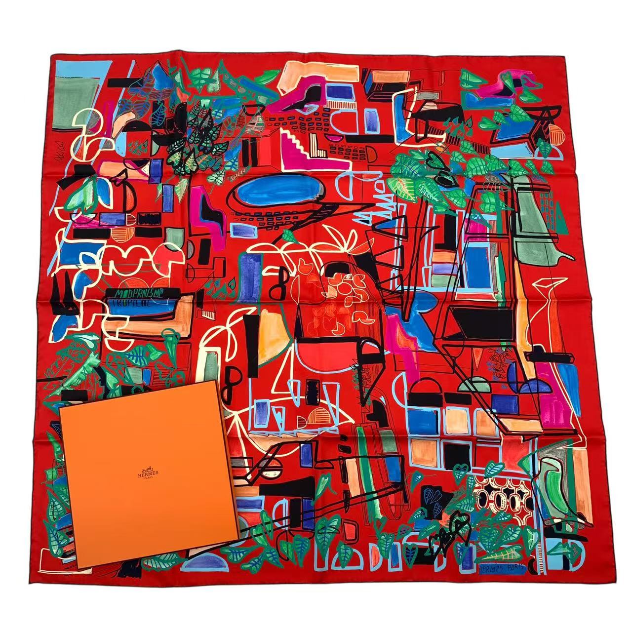 楽天市場】【新品同様】HERMES エルメス カレ90 BRIDES de GALA