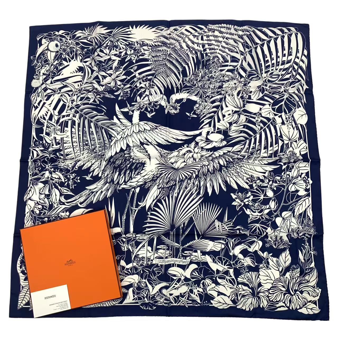楽天市場】未使用品 HERMES エルメス スカーフ カレ90 シルク Memoire