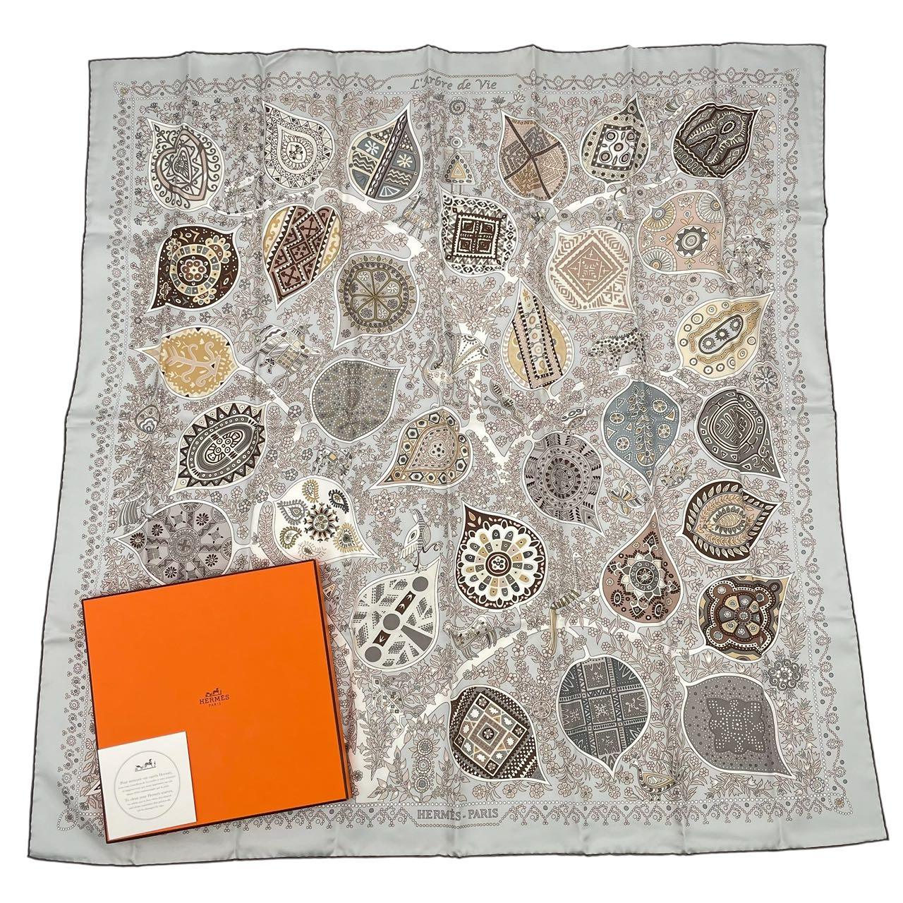 楽天市場】美品 HERMES エルメス カレ 90 LES QUATRE SAISONS 四季