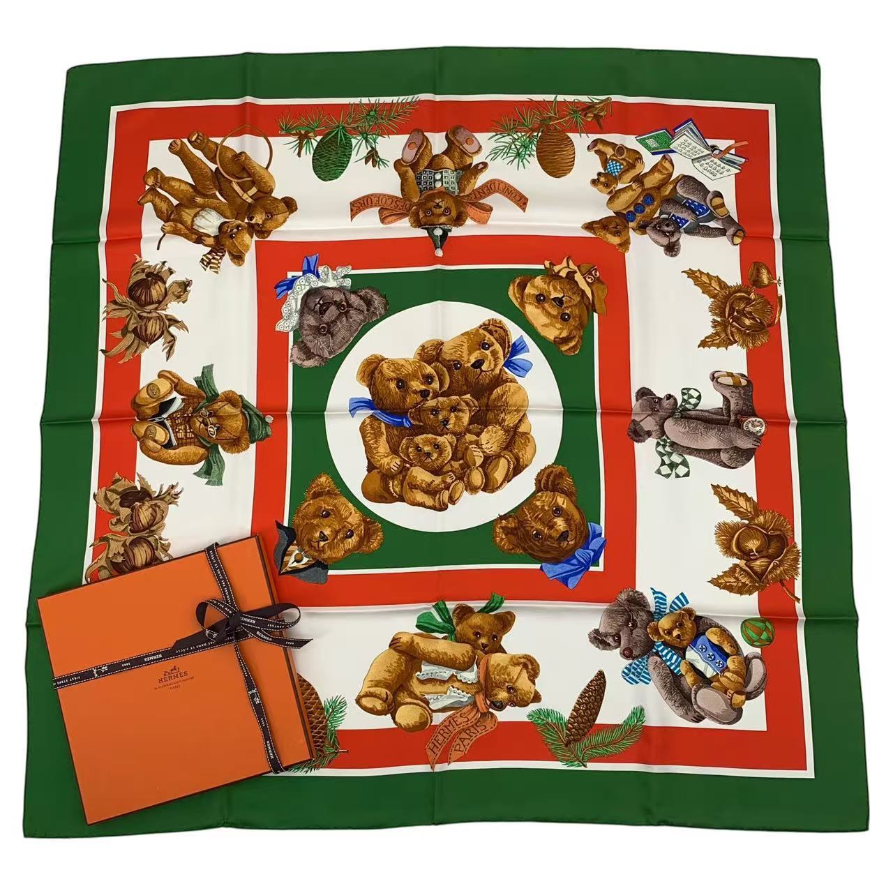 楽天市場】エルメス HERMES スカーフ カレ90 シルク CONFIDENTS DES