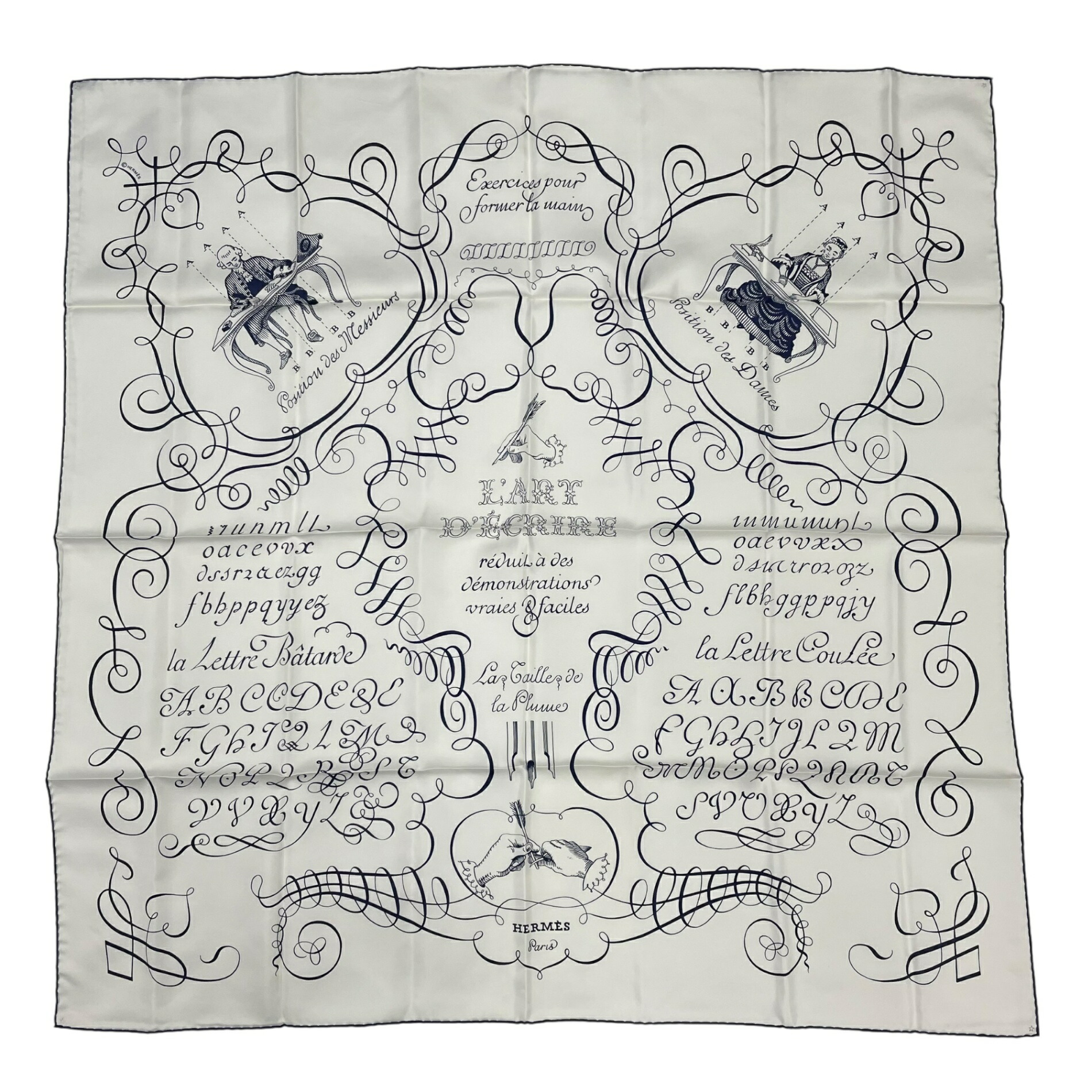 楽天市場】【新品】 エルメス スカーフ カレ 90 レトル・エケストル