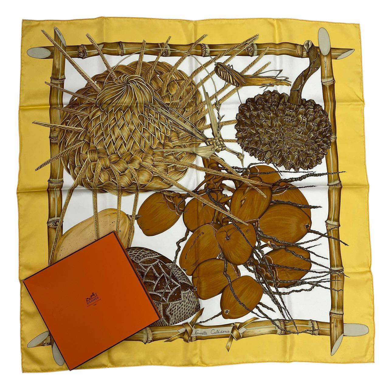 楽天市場】希少 極美品 HERMES エルメス カレ90 スカーフ SOIREE DE