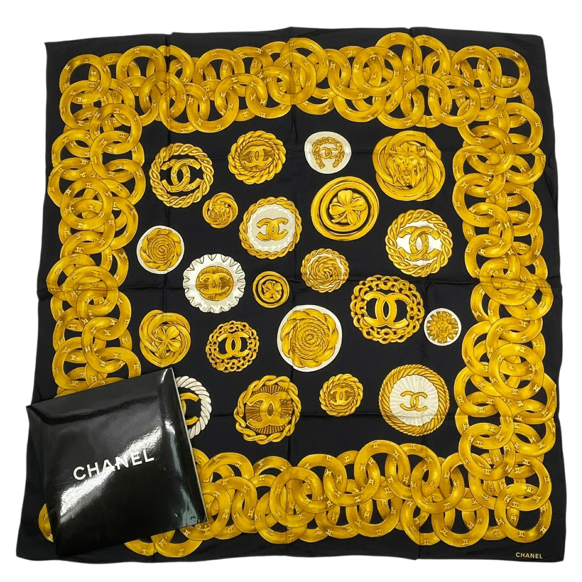 楽天市場】≪ 新品 ≫ CHANEL シャネル シルク スカーフ ノベルティ