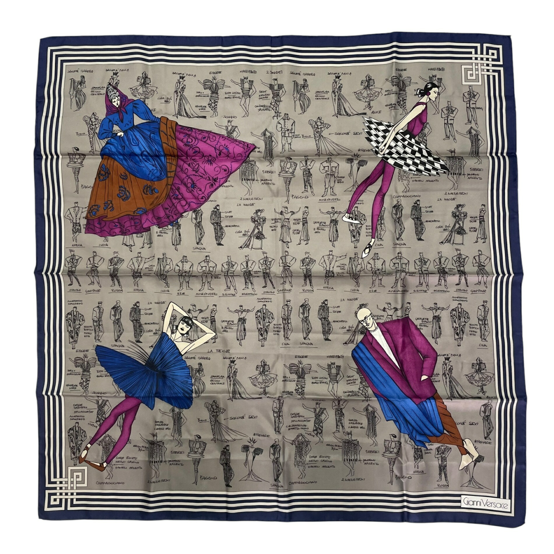 楽天市場】【中古】GIANNI VERSACE ジャンニ ヴェルサーチ ベルサーチ