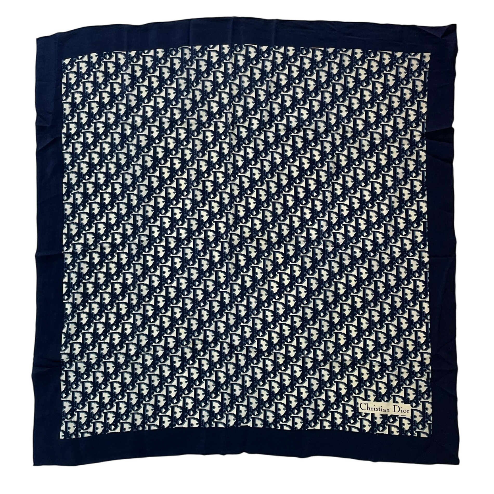 楽天市場】未使用 Dior ディオール スクエア シルク素材 スカーフ 88