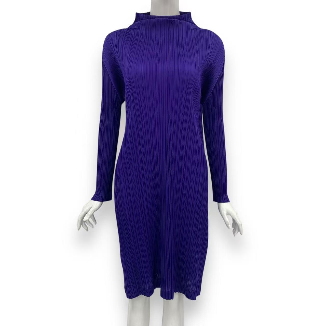 極美品 ISSEY MIYAKE イッセイミヤケ PLEATS PLEASE プリーツプリーズ ワンピース ブルー サイズ3|Tokyo Vintage Brand