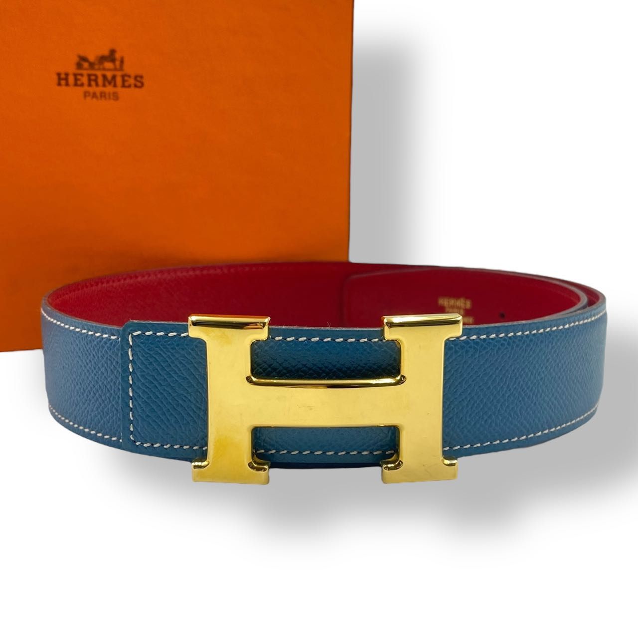 楽天市場】【新品】 エルメス ベルト ロマン 95cm ／ 35mm ボックス