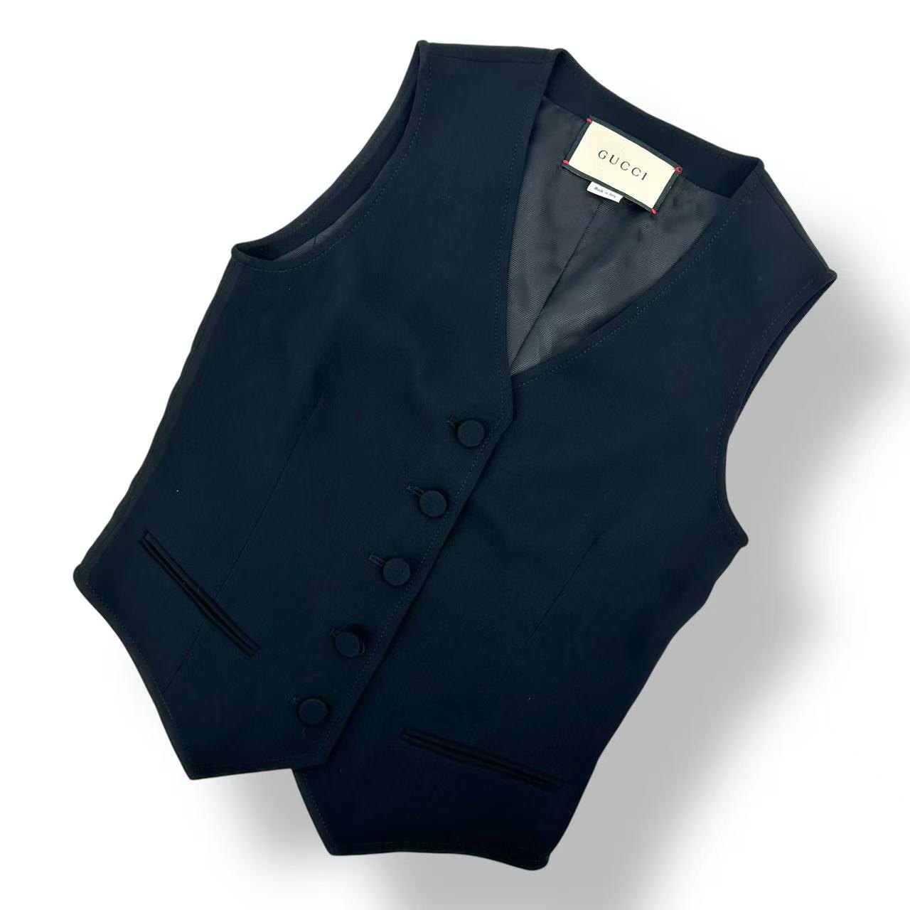 新品同様 GUCCI グッチ ベスト ブラック サイズ36|Tokyo Vintage Brand