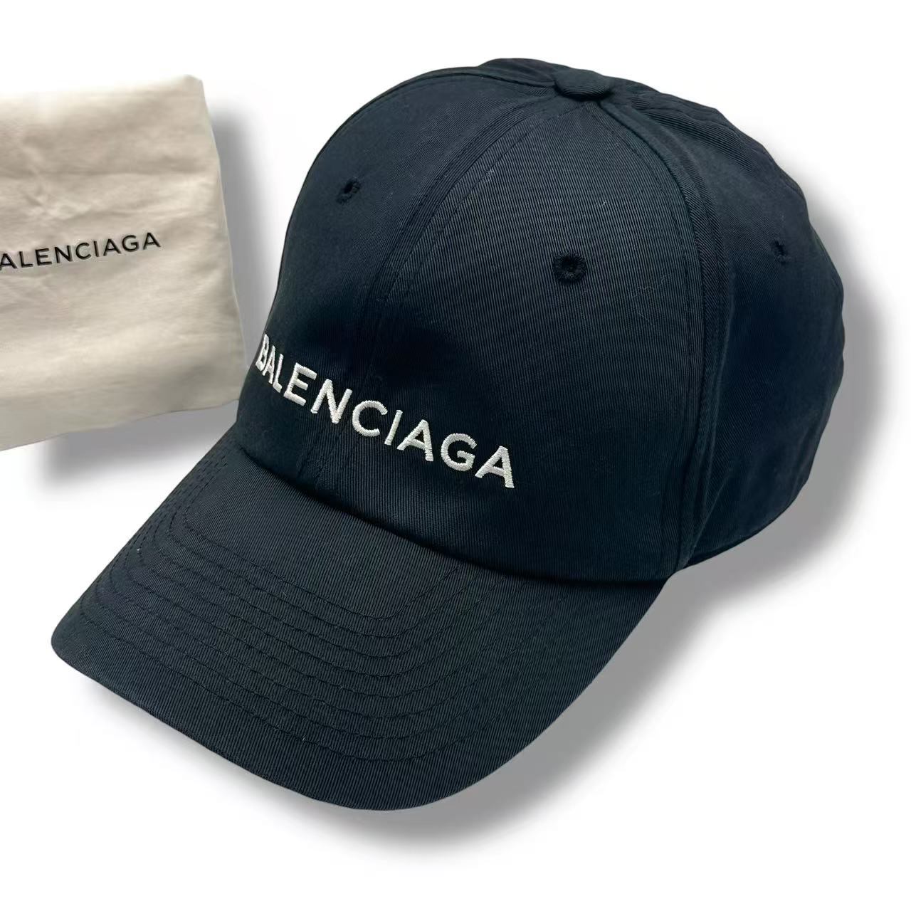 極美品 BALENCIAGA バレンシアガ 旗がしら 刺・墸ロゴタイプ 黒いこと 大きさL