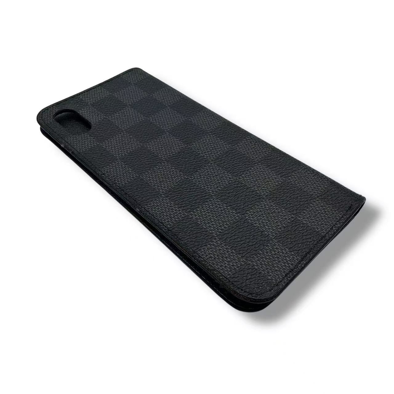 美品 LOUIS VUITTON ルイヴィトン スマホケース ダミエ 黒いこと