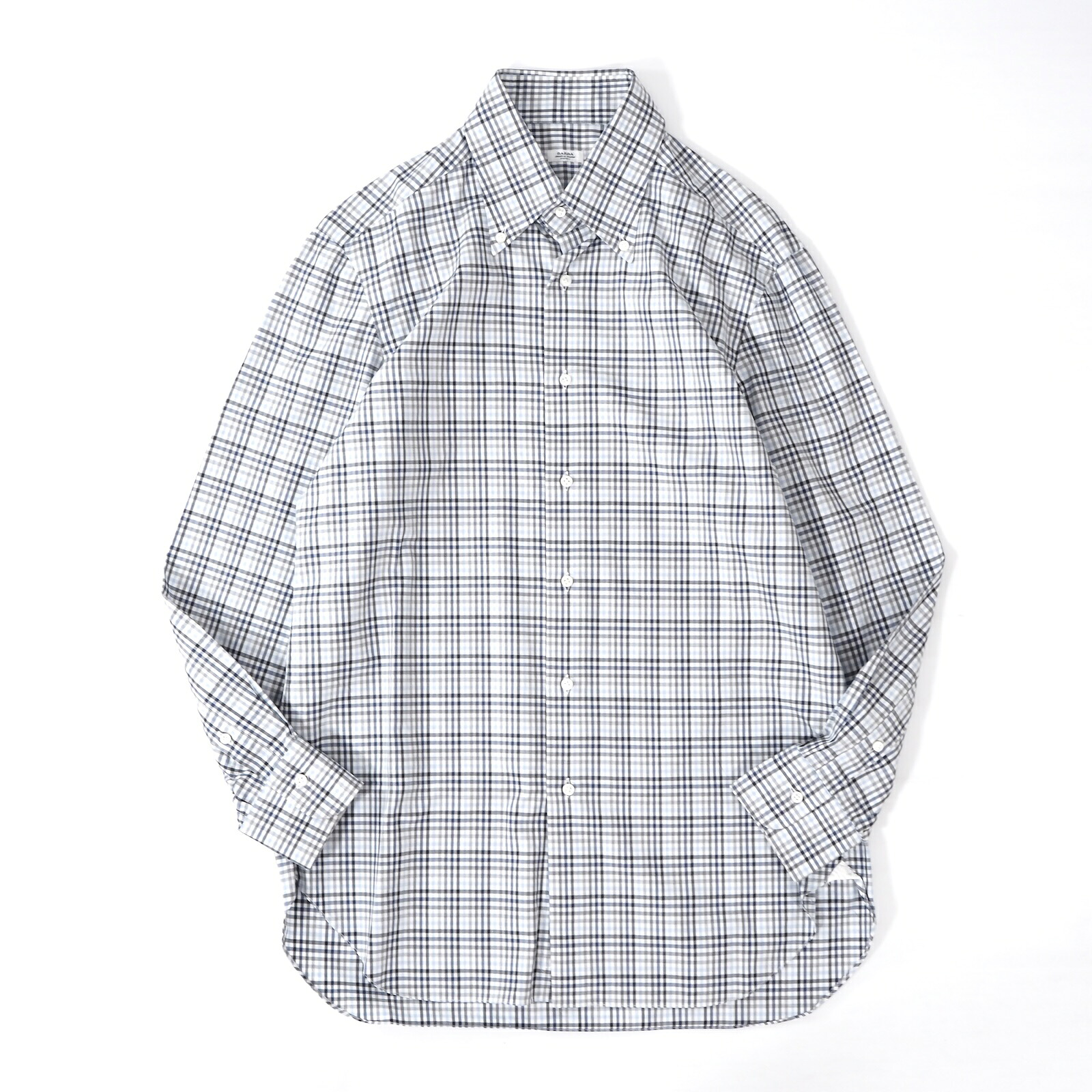美品 バルバ BARBA コットン 長袖 シャツ 43 マルチカラー メンズ 正規品 2-DH187 8,960円