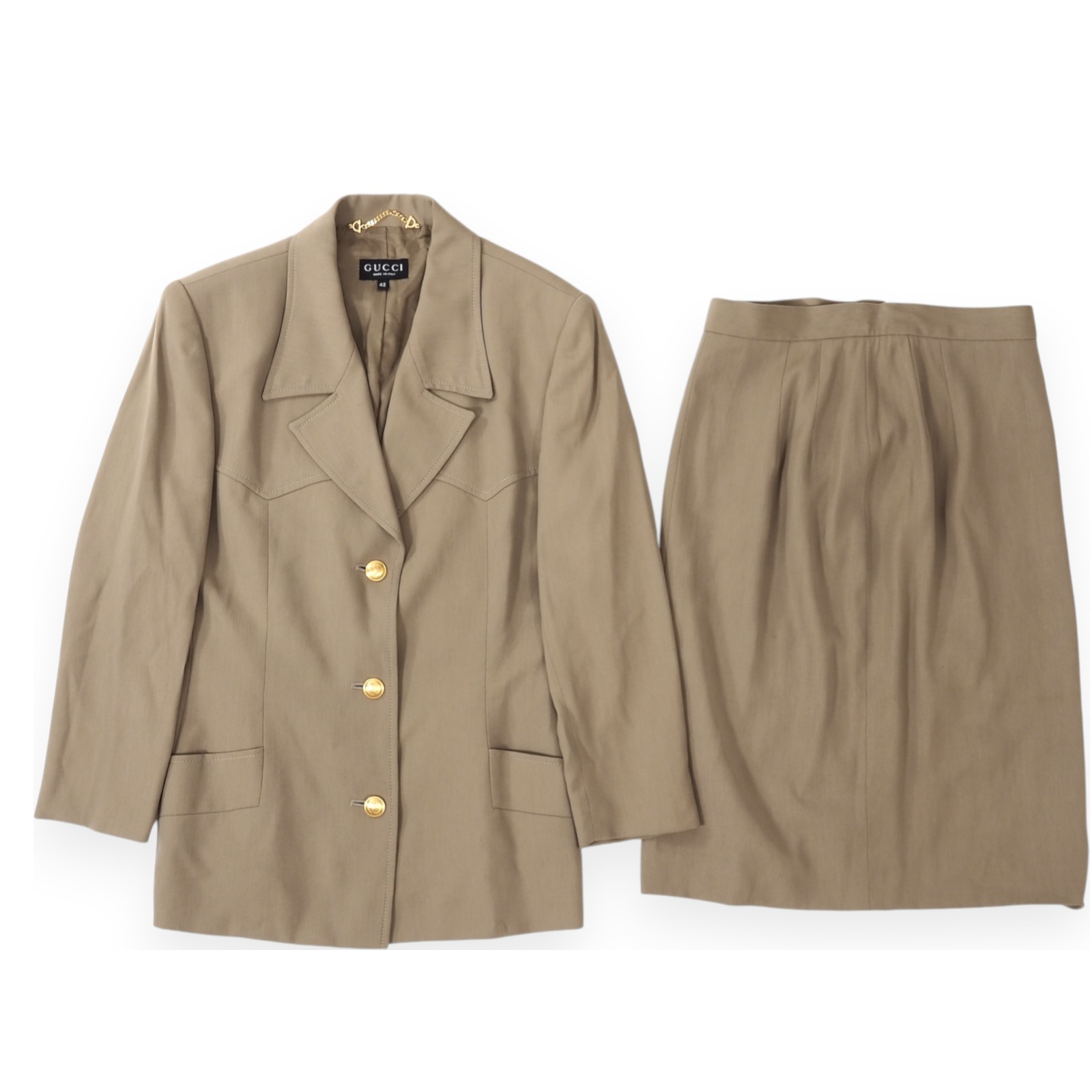 楽天市場】グッチ GUCCI セットアップ (JK / スカート) 衣料品