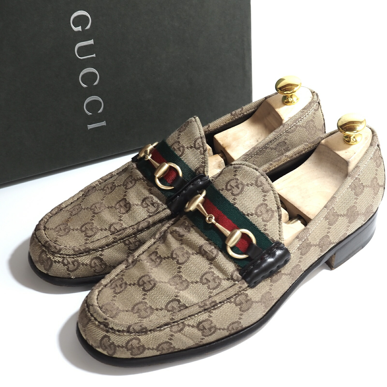 グッチ　Gucci ローファー GUCCI グッチ 靴 ホースビットローファー メンズ7ハーフ(約26.5