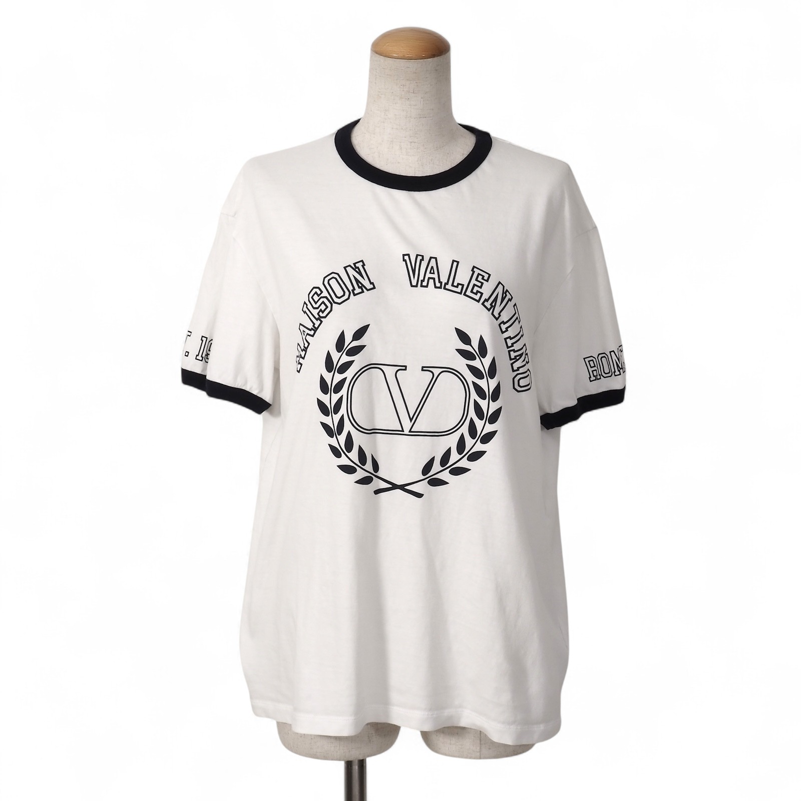 VALENTINO◆半袖シャツ/--/コットン/マルチカラー/総柄/RV3AA768LQH// 23AW NEWVALENTINO_women ⁄ コットンポプリン 半袖シャツ (VALENTINO