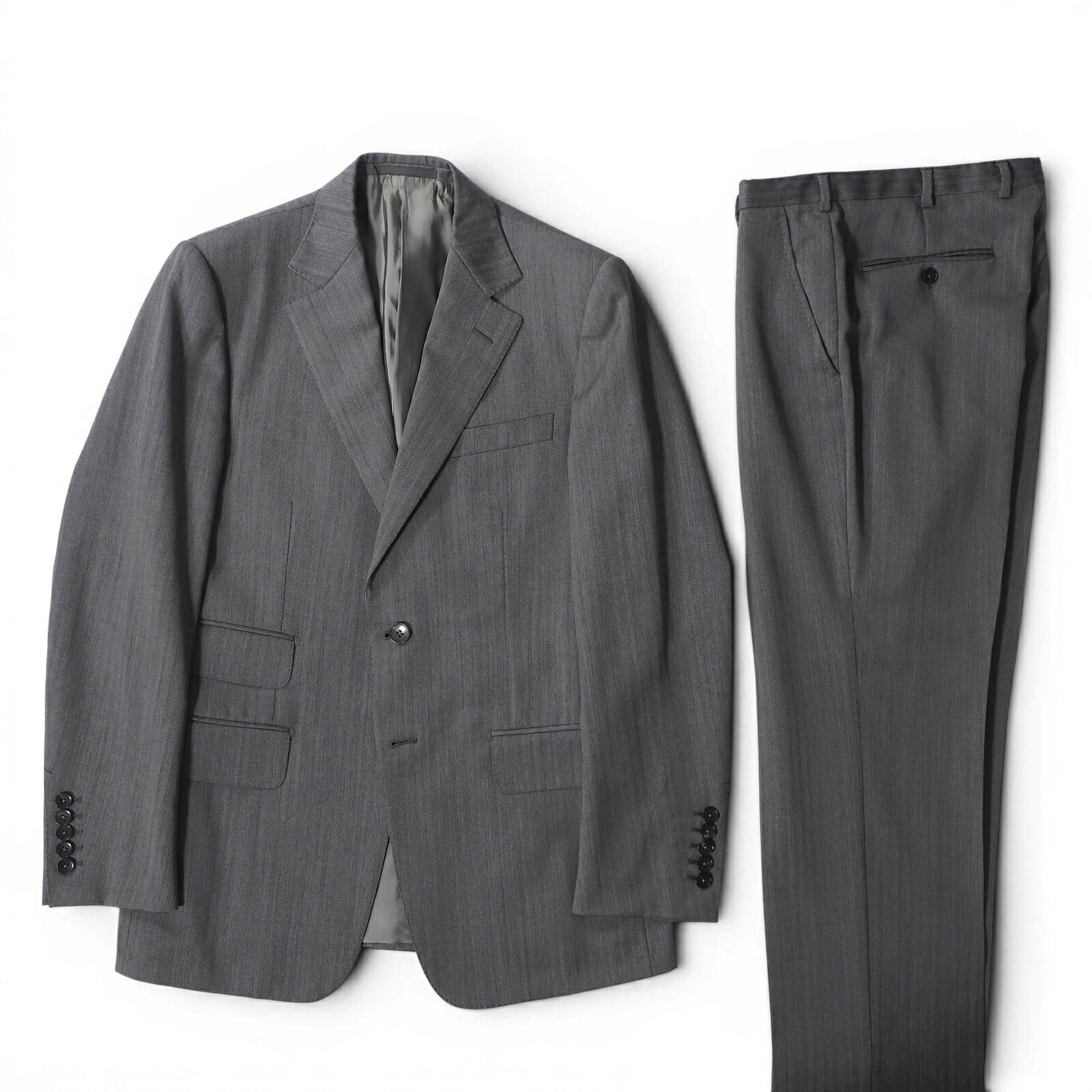 グッチ GUCCI アーカイブ トムフォード期 ウール モヘア スーツ ジャケット パンツ 48 グレー メンズ 正規品 6-DF044|Tokyo Vintage Brand