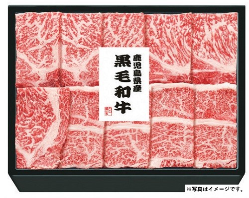 2025年 夏ギフト お中元 B167　鹿児島県産黒毛和牛　ロース焼肉用(*)