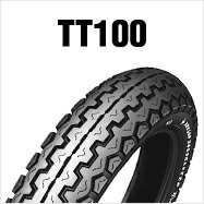 楽天市場】DUNLOP TT100 3.60H19 4PR TL フロント・リア共用