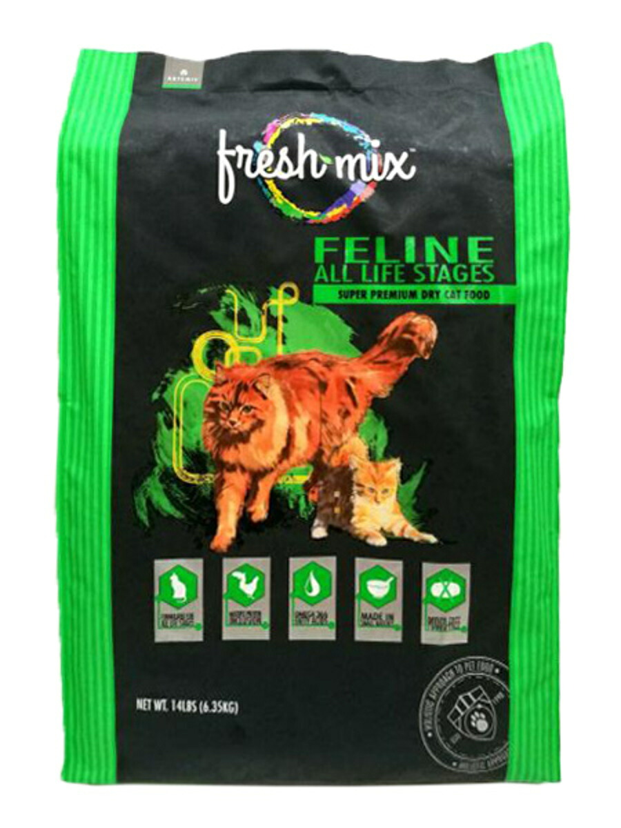 アーテミス フィーライン 意気地無し 全年歯猫用 キャットフード 6.35kg