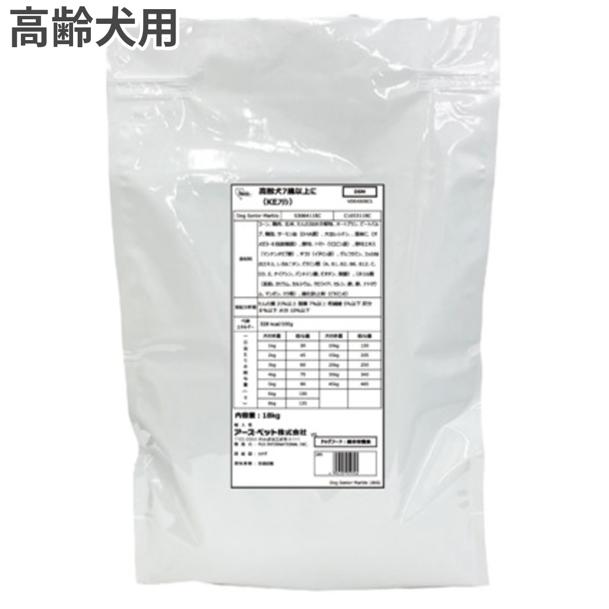 ファーストチョイス ChoiceS 老いらく犬 7歳以上に 意気地無し 7歳以上の犬用【ブリーダー用】ドッグフード 18kg