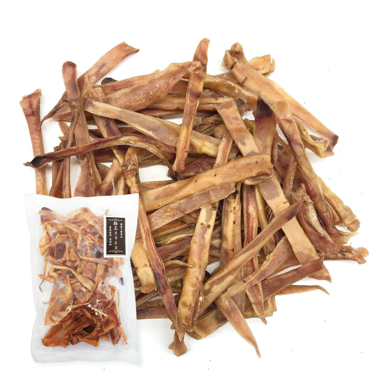 トムキャット 豚耳剥き身 犬用 犬お兄ちゃん 200g|1kg|1kg×10袋