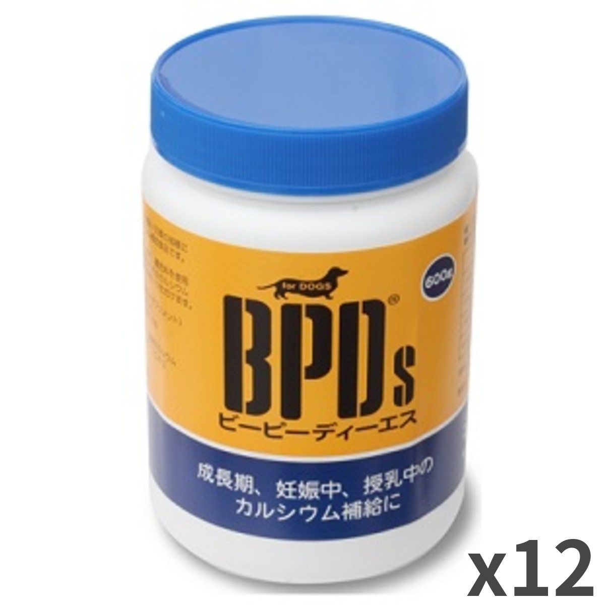 【お取寄せ品】 サンユー科学研究所 BPDS ビーピーディーエス Ca 犬用 600g ×12入