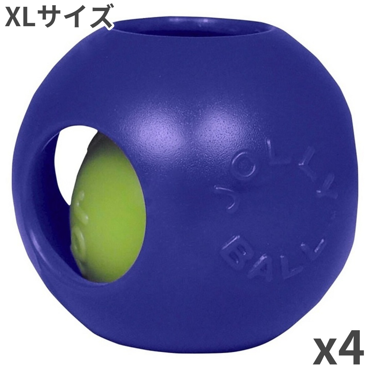 ジョリー ティーザーボール ブルー XL &times;4個入｜トムキャット店
