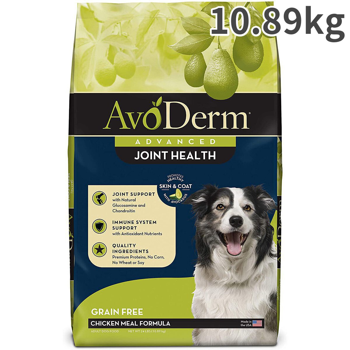 21最新作 ジョイント アボダーム ヘルス 10 kg 送料無料 成犬用 チキン アダルト グレインフリー Av1100 Adrm Com Br