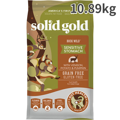 店内全品送料無料 ソリッドゴールド バックワイルド グレインフリー ベニソン ポテト ベニソン ポテト カボチャ 犬用 10 kg 送料無料 トムキャット店