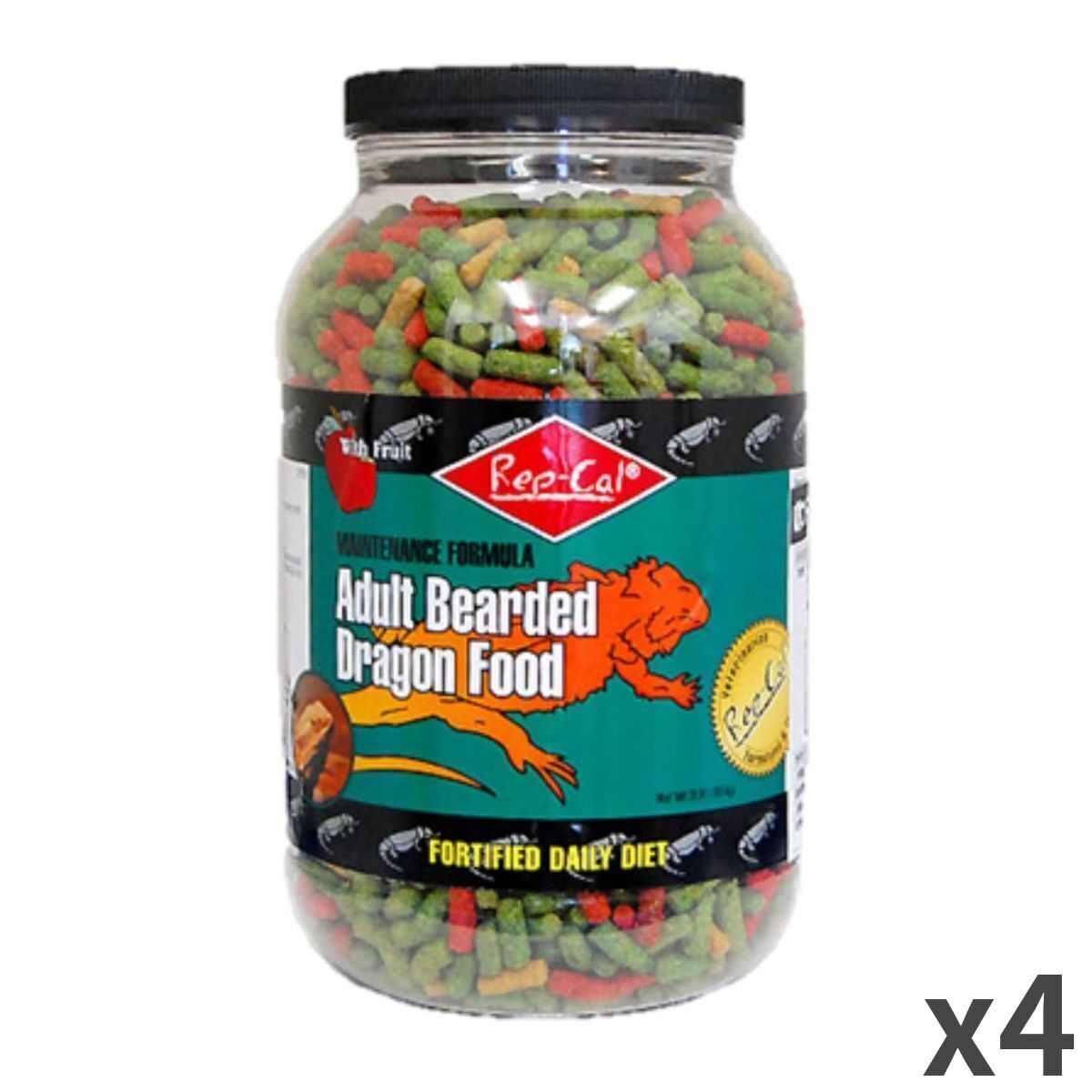 レップカル フトアゴヒゲトカゲ フード 成体用 900g ×4入|トムキャット店
