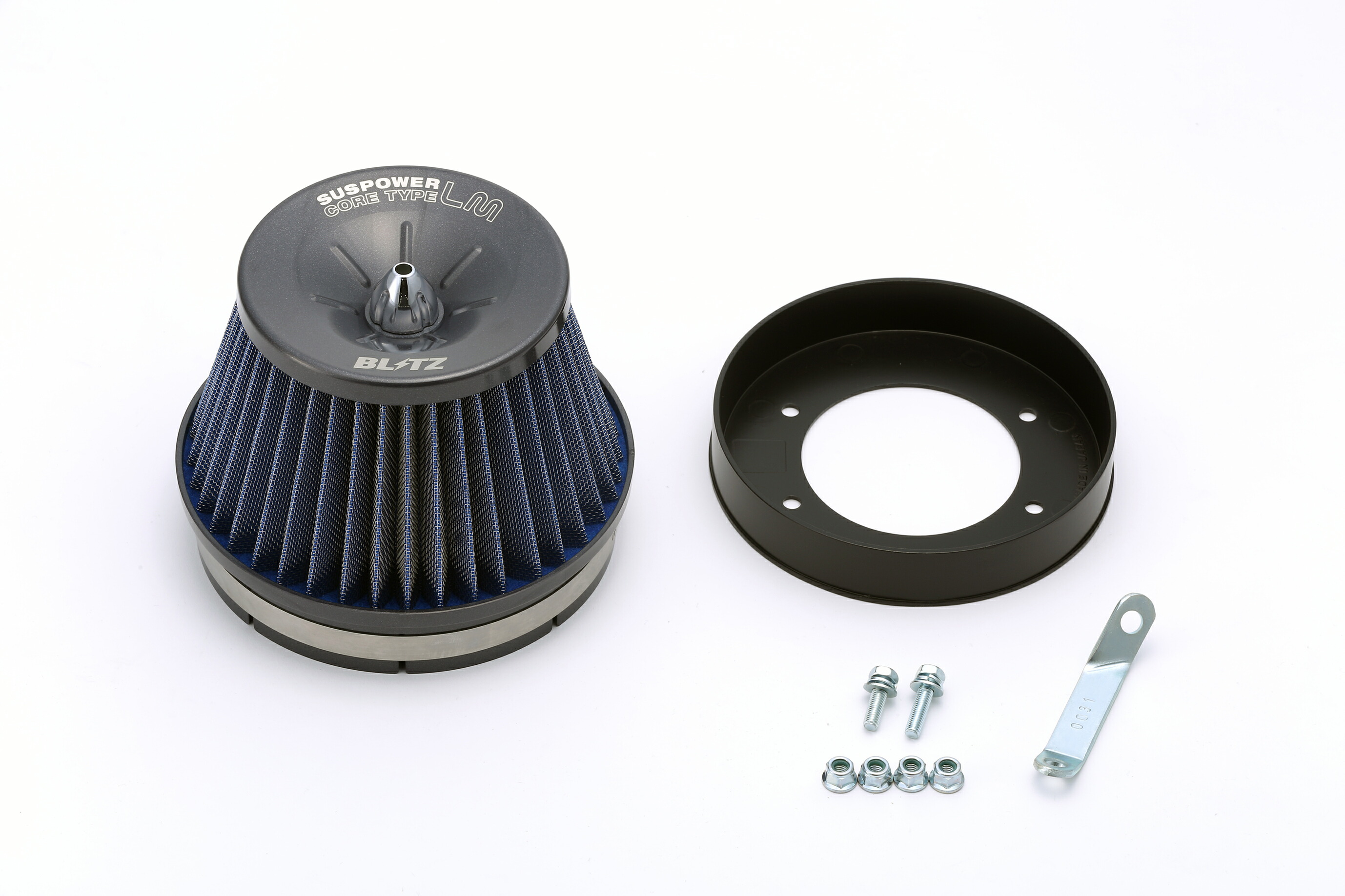 BLITZ SUS POWER CORE TYPE LM BLUE ニッサン スカイライン SKYLINE 1989/05-1993/08 HR32,HCR32,HNR32 56014