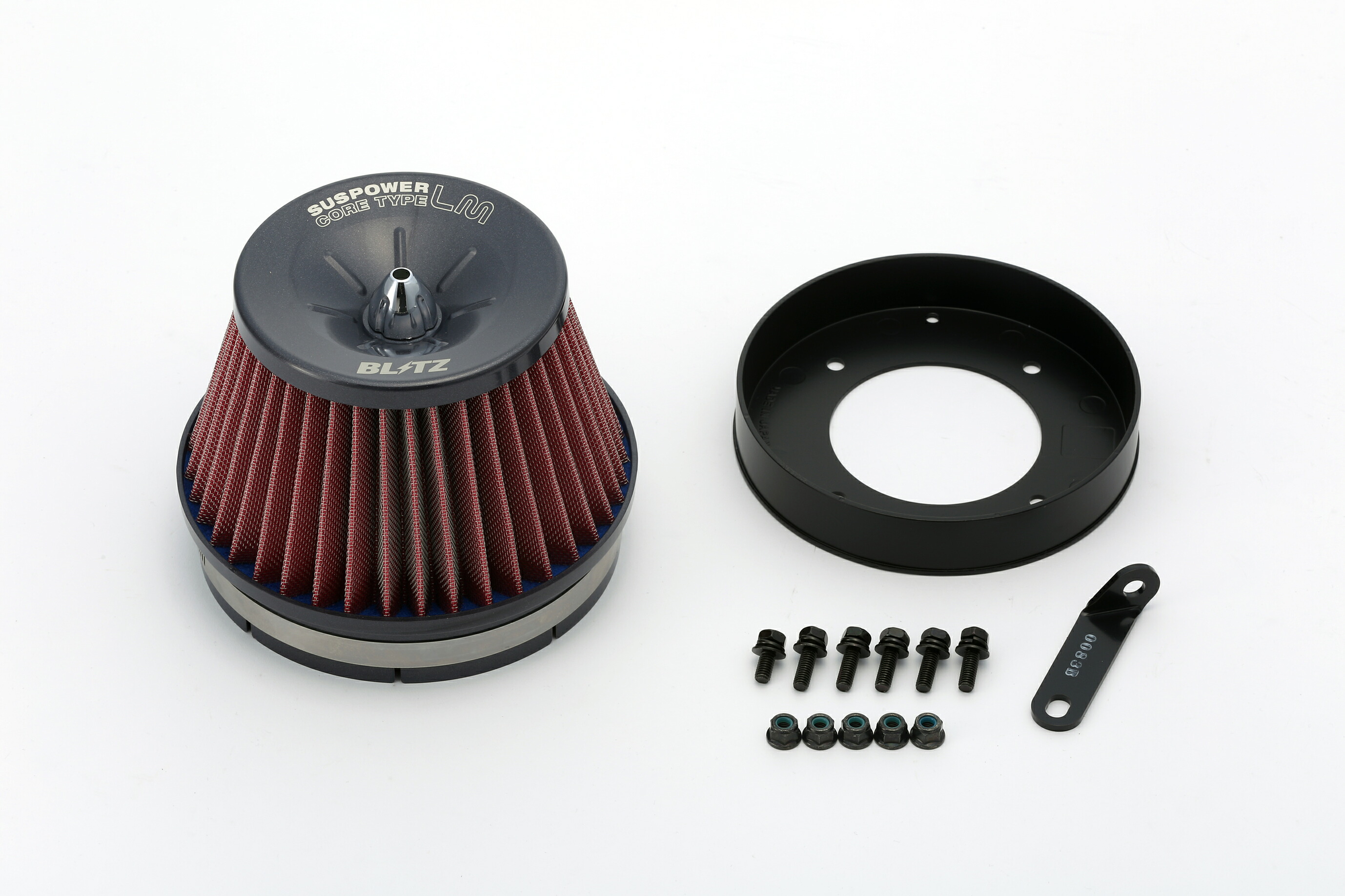 BLITZ SUS POWER CORE TYPE LM RED ニッサン エルグランド ELGRAND 2002/05-2010/08 E51,NE51,ME51 59038｜TunedJDM-tokyo