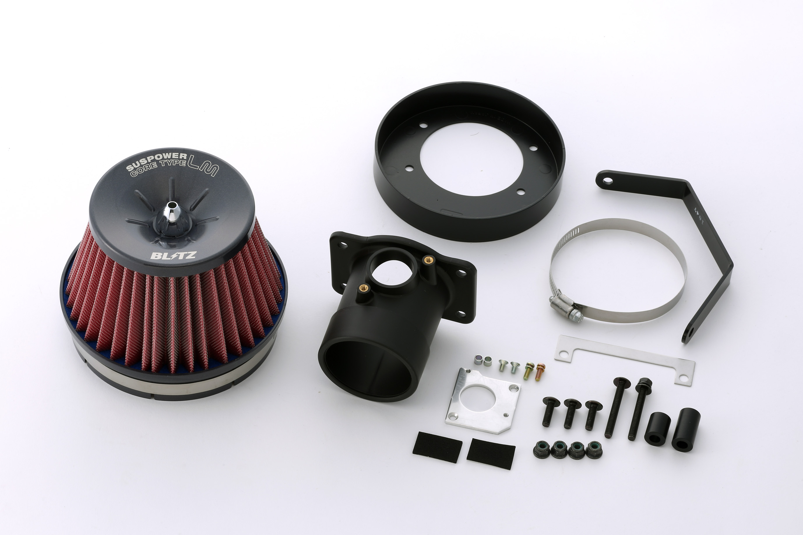 BLITZ SUS POWER CORE TYPE LM RED トヨタ ヴェルファイア VELLFIRE 2015/01-2018/01 GGH30W,GGH35W 59227