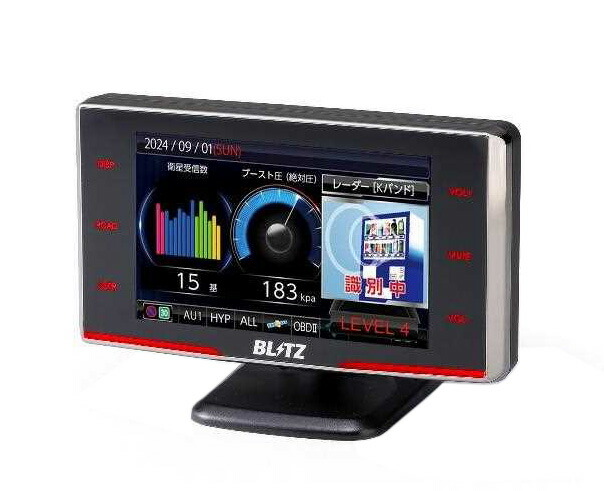 BLITZ TL245R Touch-LASER レーザー＆レーダー探知機 BLITZ 【在庫有/即納】BLITZ ブリッツ TL245R レーザー