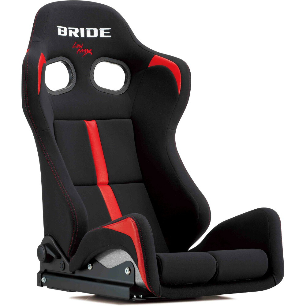 BRIDE ブリッド シート リクライニング GIASIII REIMS FRP製シルバーシェル レッド ロークッション 汎用 G62BNF