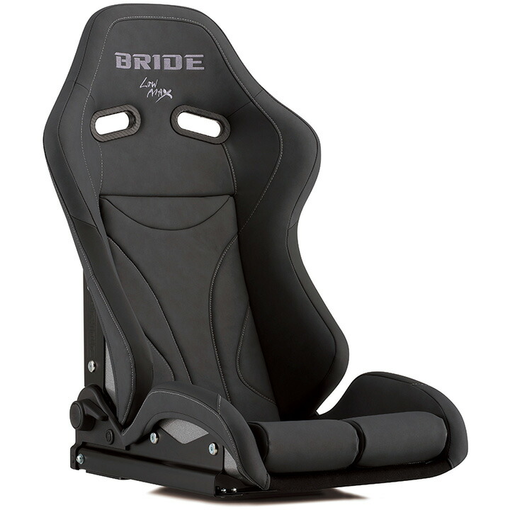 BRIDE ブリッド シート リクライニング STRADIAIII NUGRAIN FRP製シルバーシェル チャコールグレー ロークッション 汎用 G72NR1