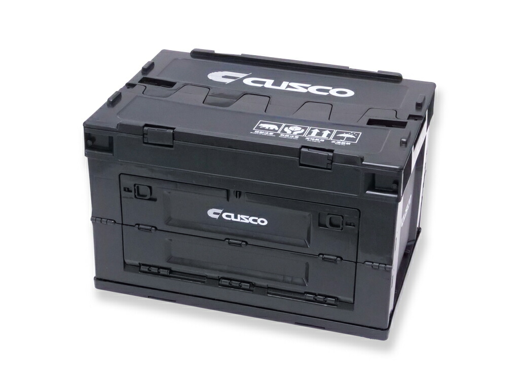 クスコ 折りたたみコンテナボックス 20L ブラック N01 BOX 20 TR-S20